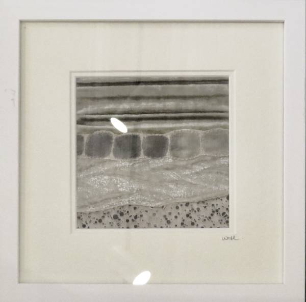 - Mixed Media on textile, Painting by Wendy Horner, measuring 15 x 15 cm (H x W) framed at 30 x 30 cm £145